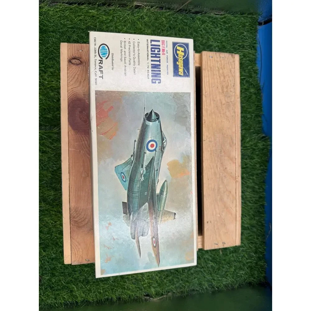 VTG Hasegawa BAC F Mk-6 Lightning JS-019 Model Kit In Box-Unbuilt
